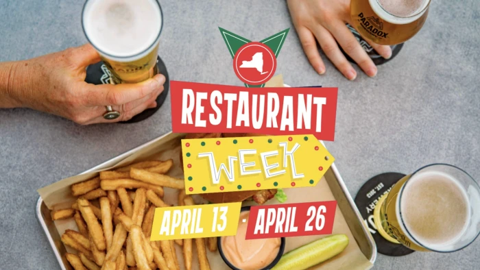 fries and beer flyer